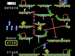 Roc 'N Rope screenshot 6 for Colecovision